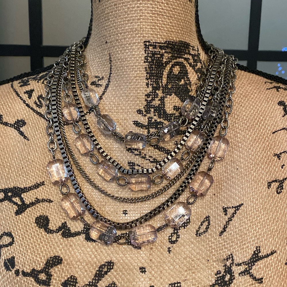 Multilayer Necklace. EUC